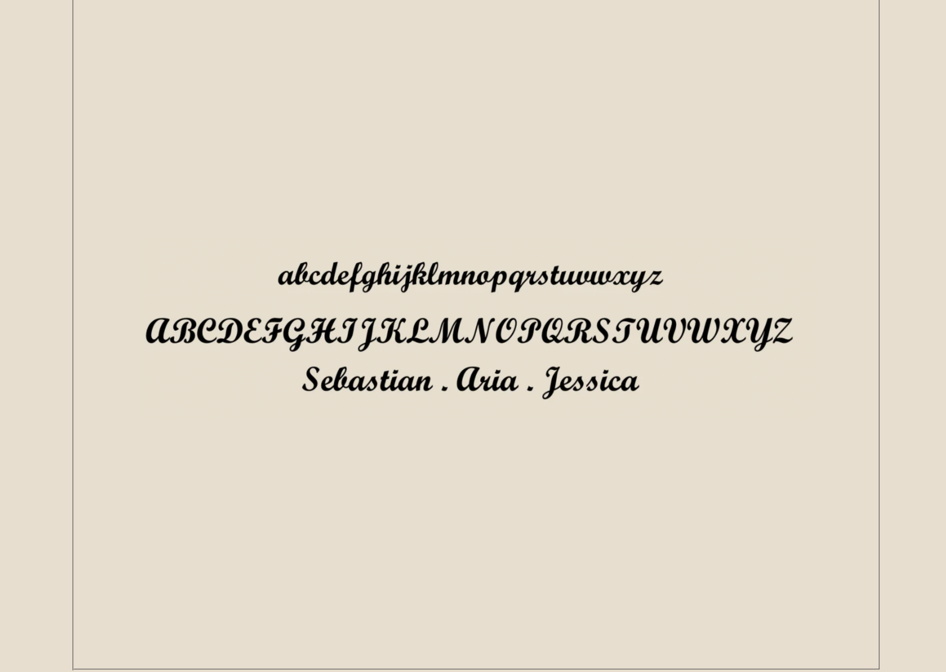 London Double Name Necklace in Box Chain
