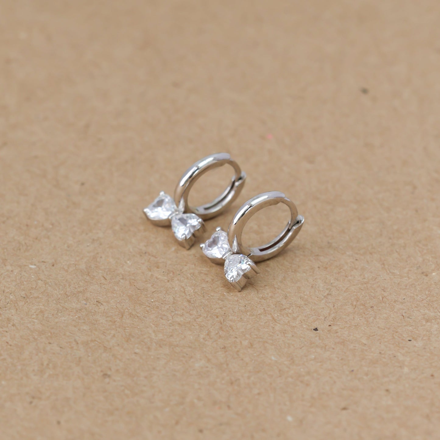 Stylist Diamond Bow Hug Earrings For Women/Girls