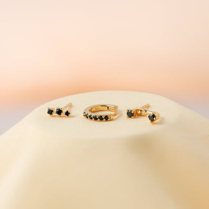 Black Earrings Set  For Women/Girls