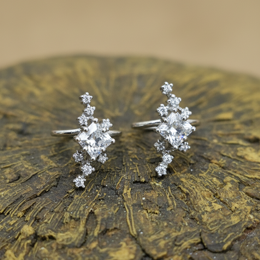 Princy Diamond Ear Cuffs