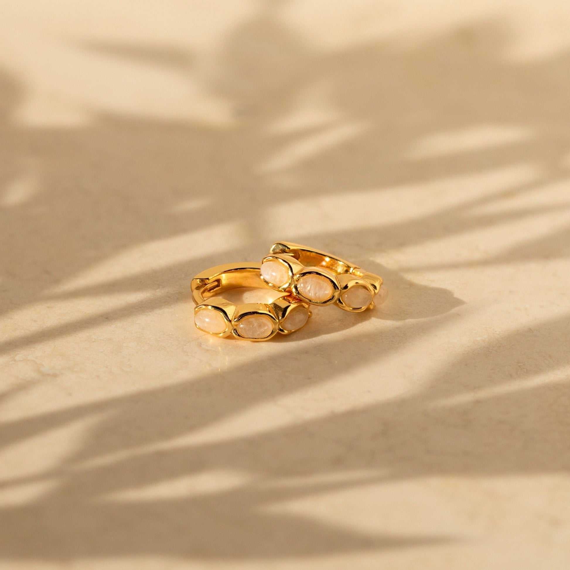 Moonstone_Huggies_18K_Gold