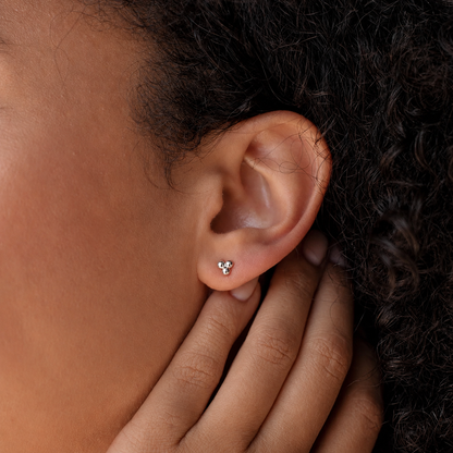 Trio Sphere Studs