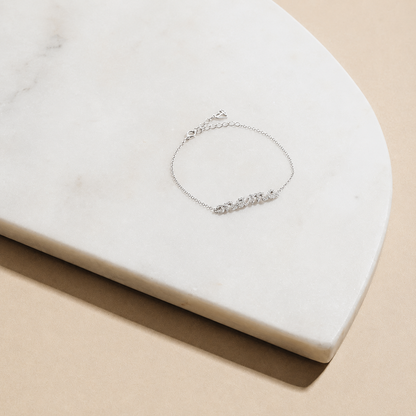 Mama Script Bracelet