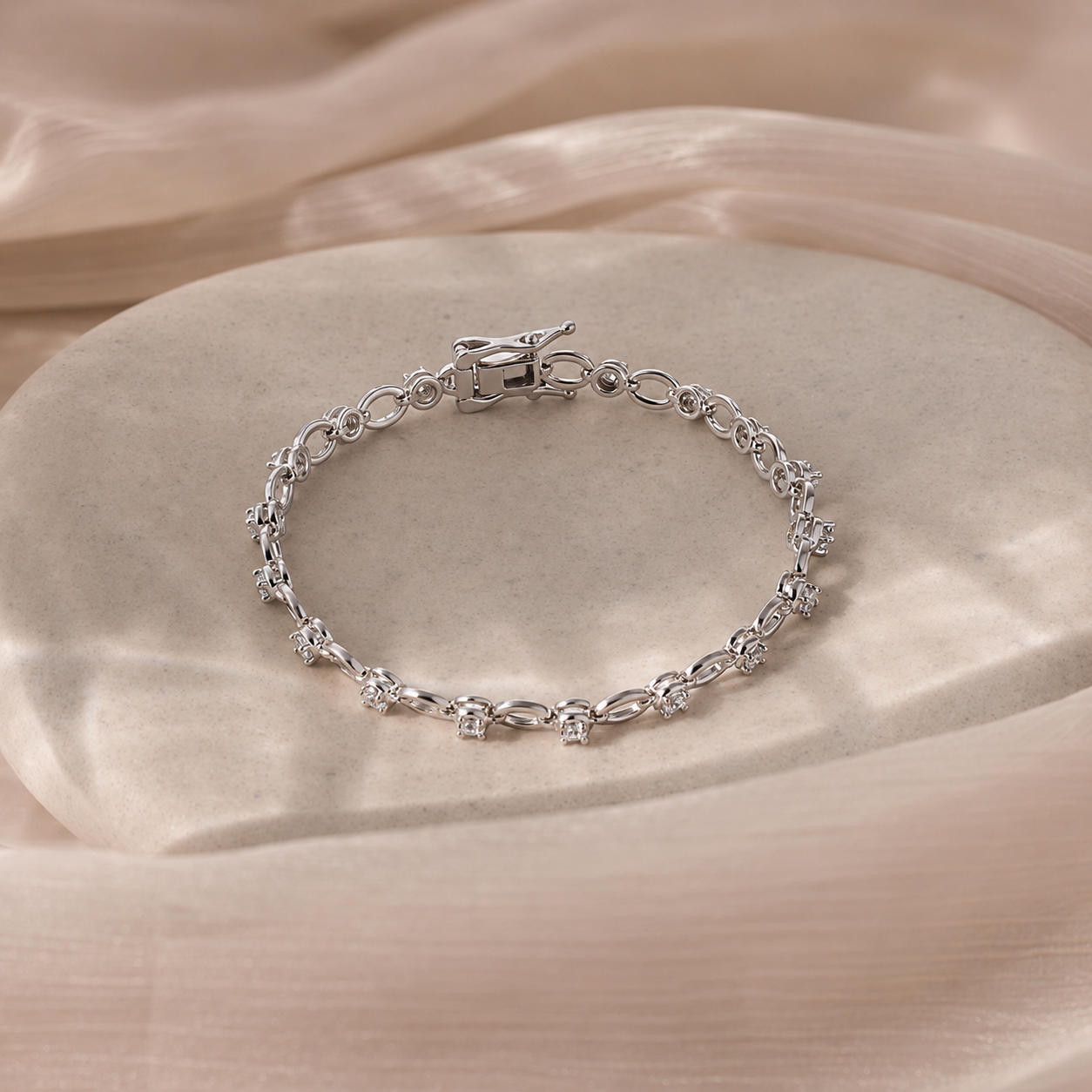 Diamond Chain Tennis Bracelet