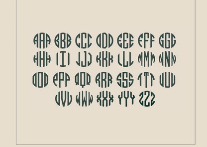 Personalize Your Style with Block Monogram Earrings