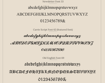 Initial Signet Ring