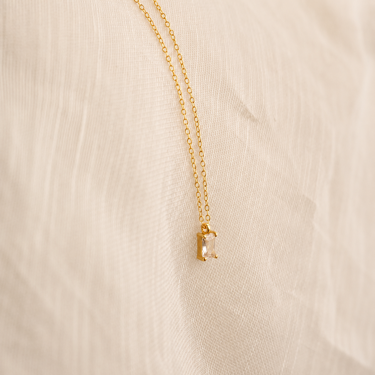 Sage Diamond Necklace