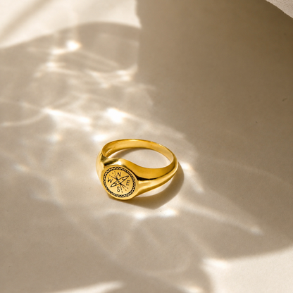 Wanderlust Signet Ring