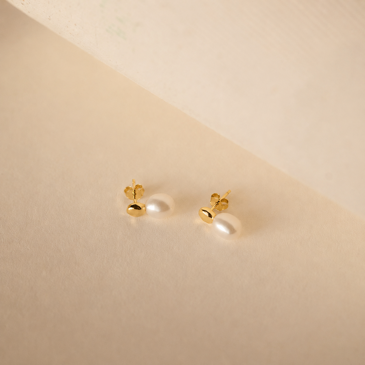 Pearl Gemstone Drop Earrings