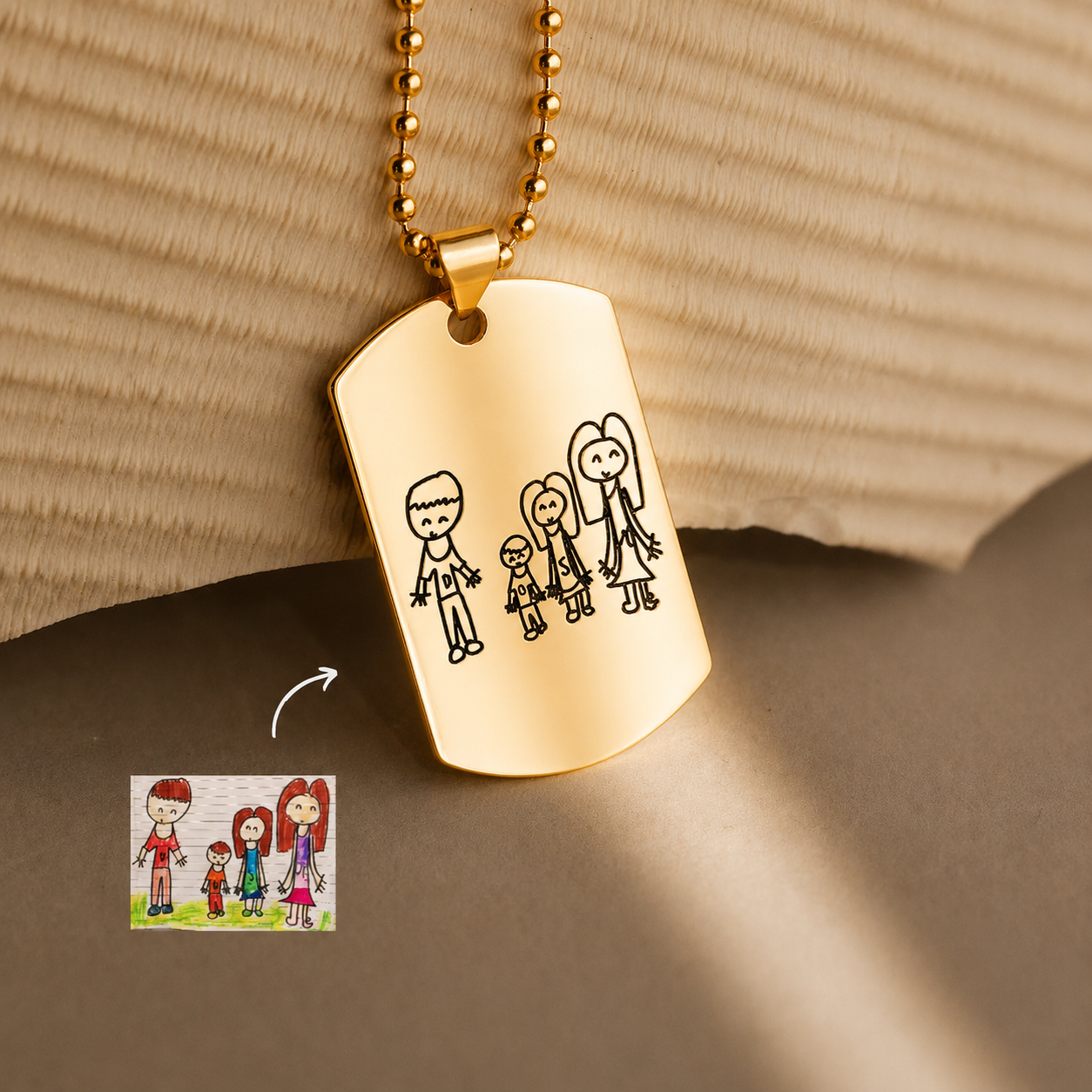 Men's Dog Tag Necklace