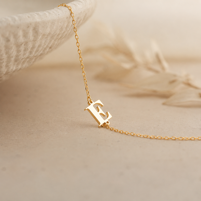 Newsletter Initial Bracelet
