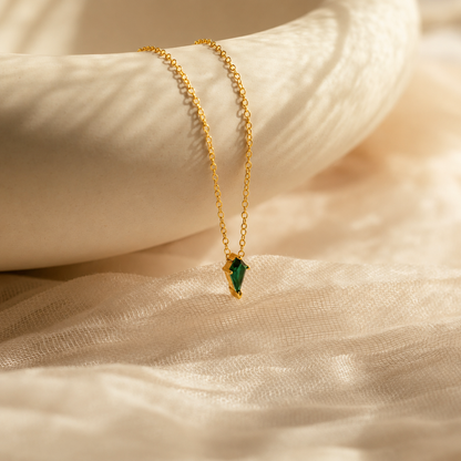 Art Deco Kite Pendant Necklace