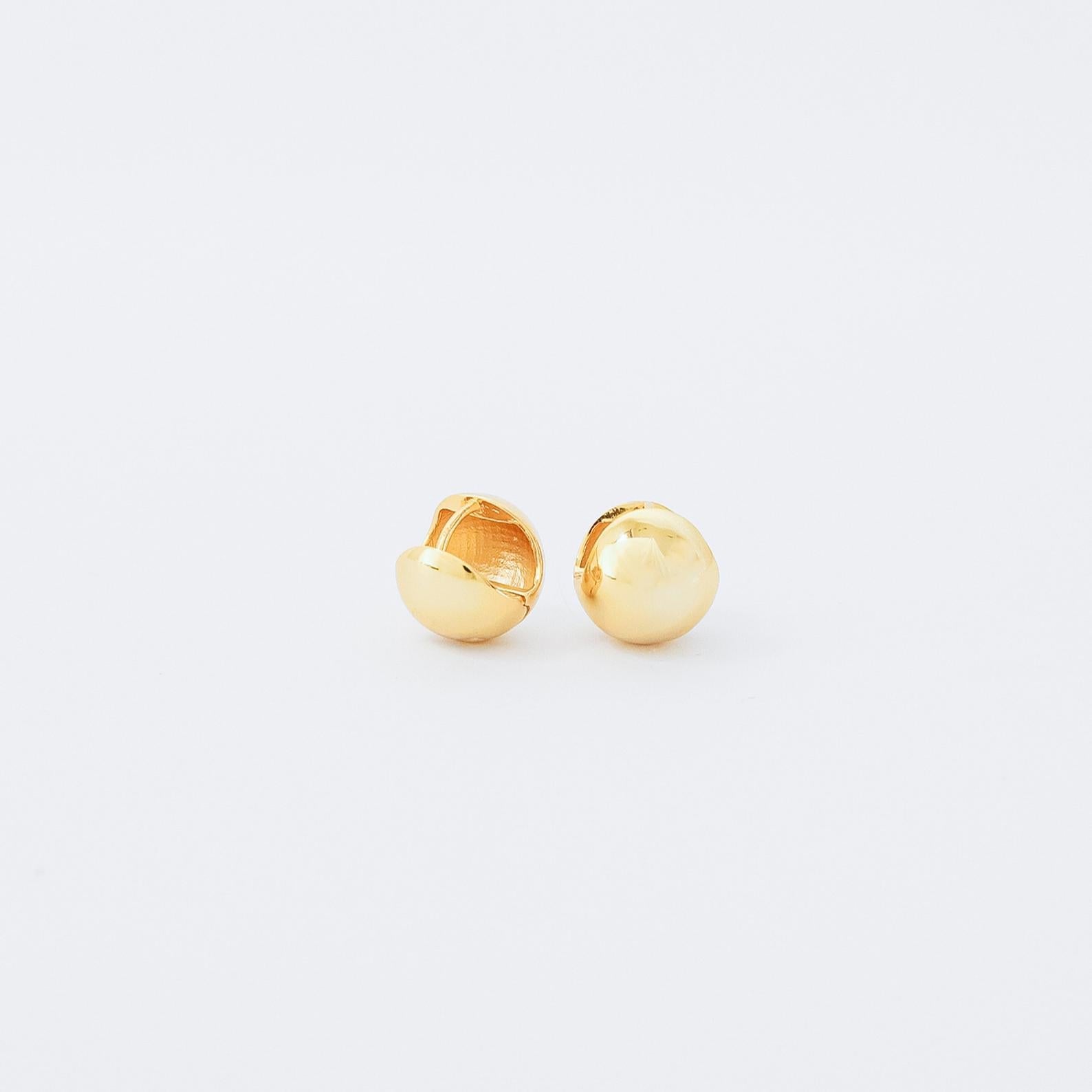 Embrace Retro Glamour: Introducing Our Chunky Ball Hoops