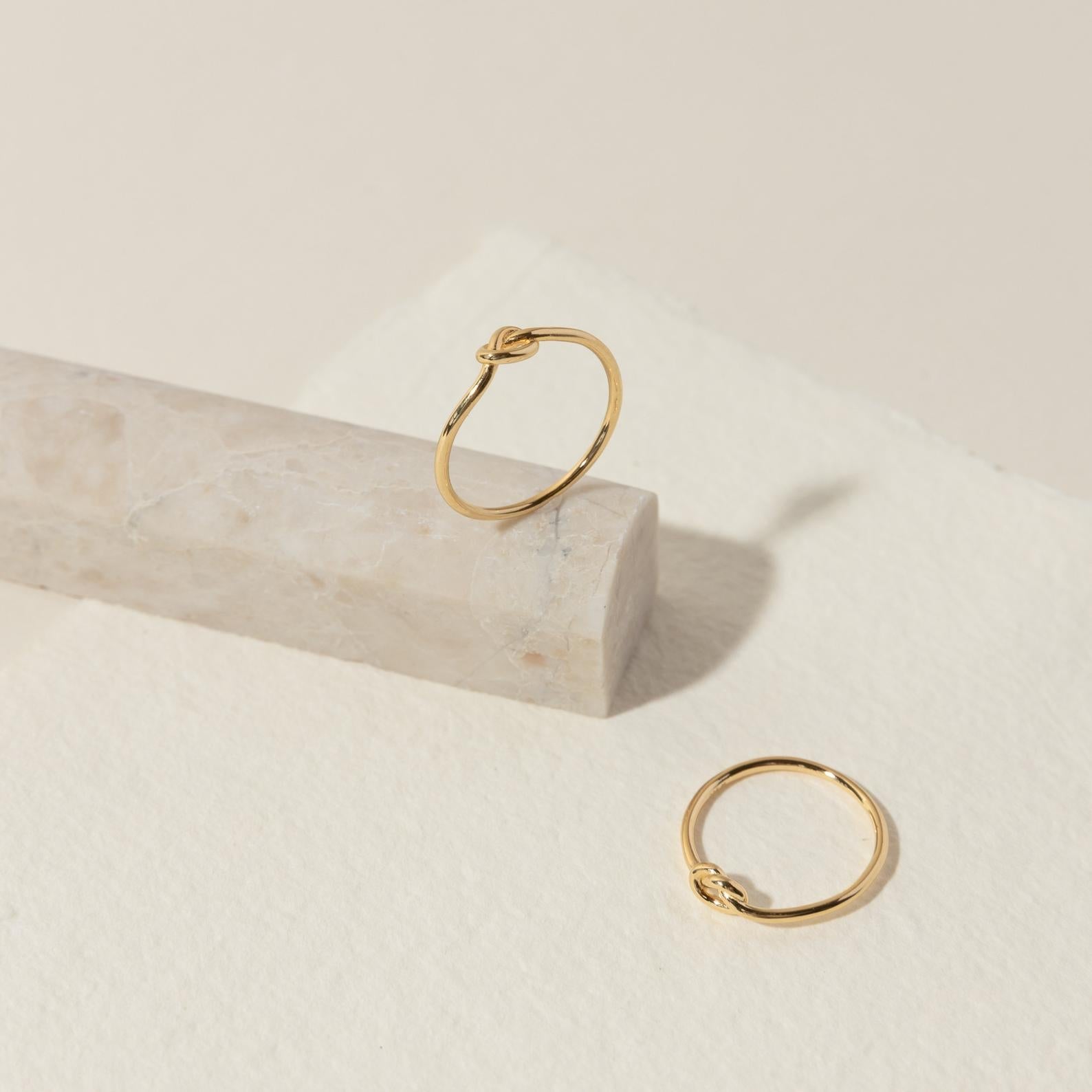 Knot Ring Sterling Silver