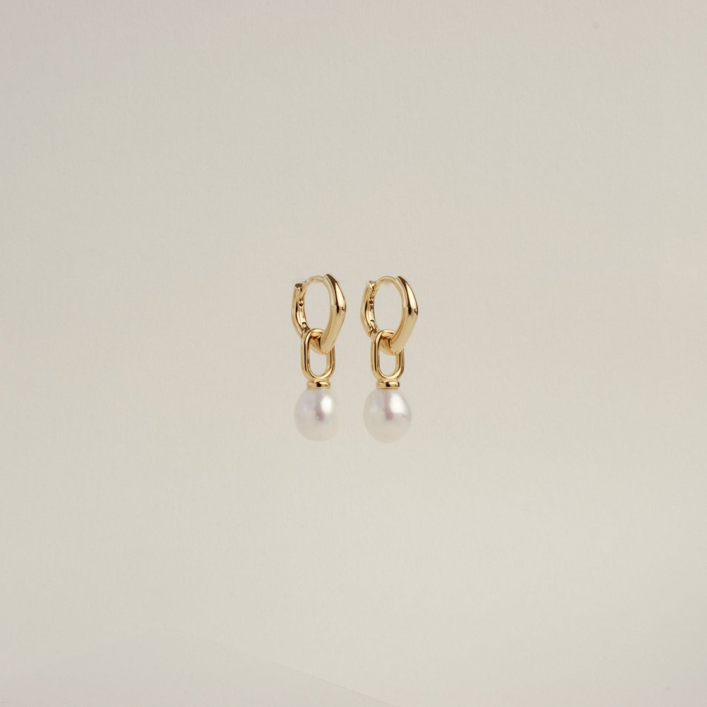 Hazel Pearl Hoops