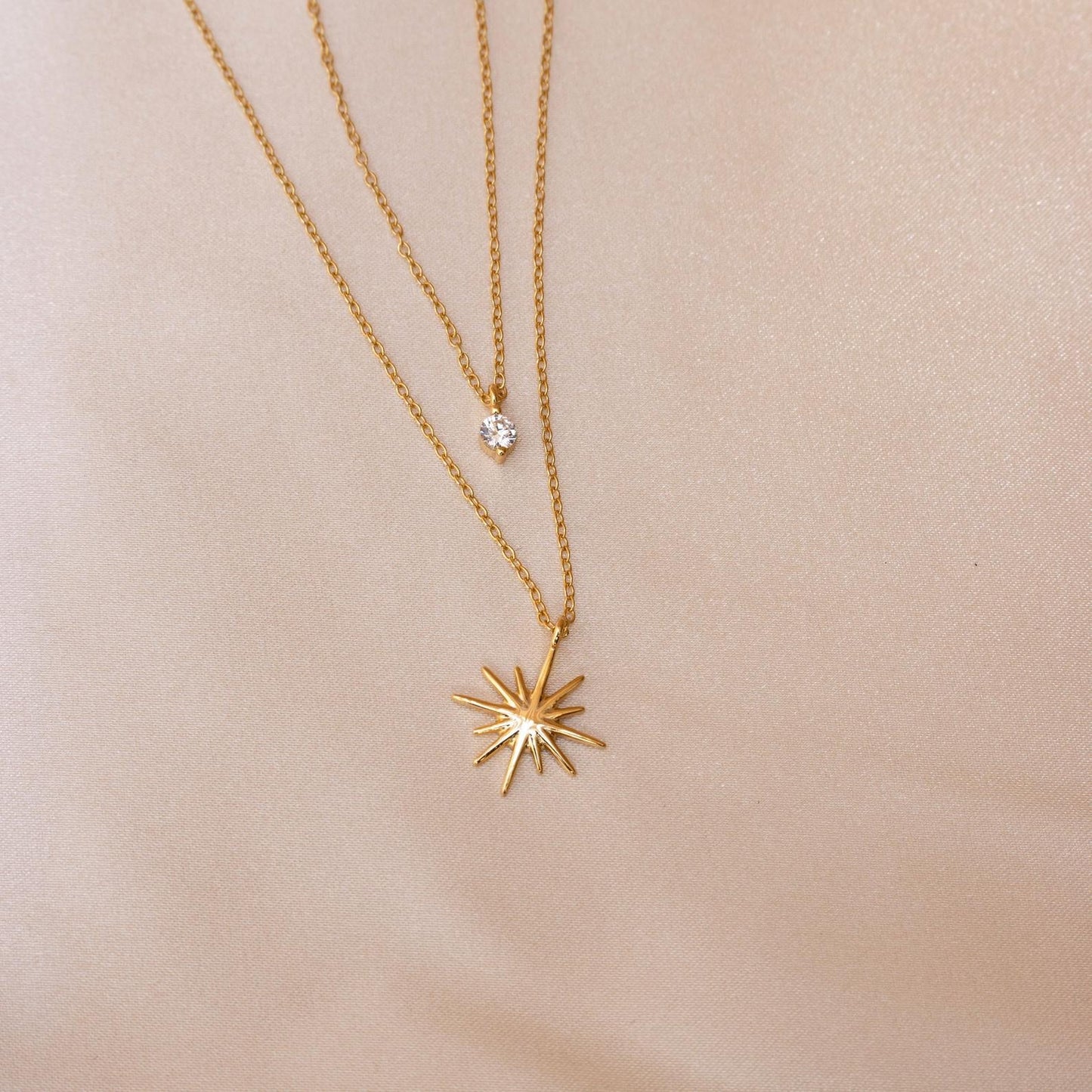 Laura Starburst Duo Necklace