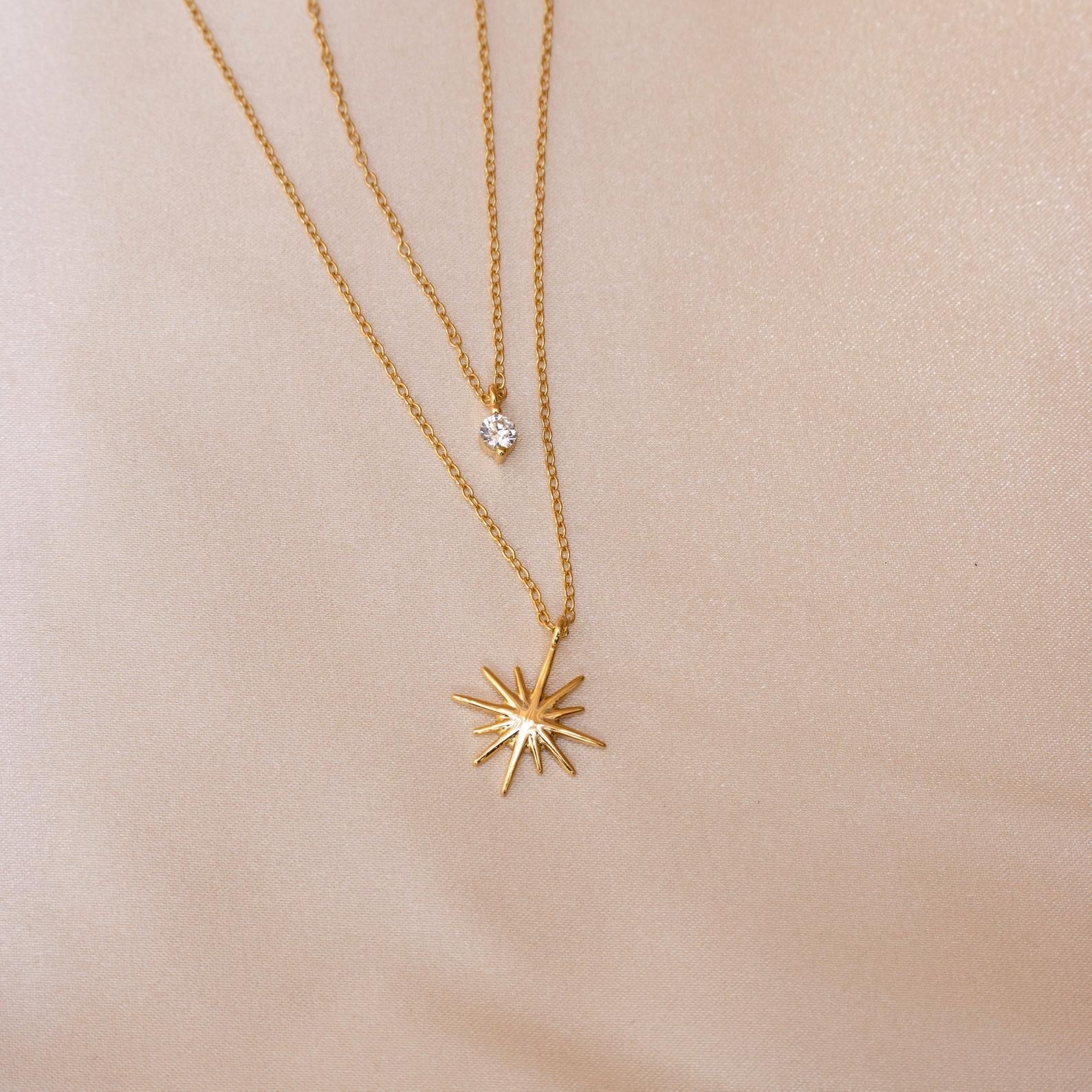 Laura Starburst Duo Necklace