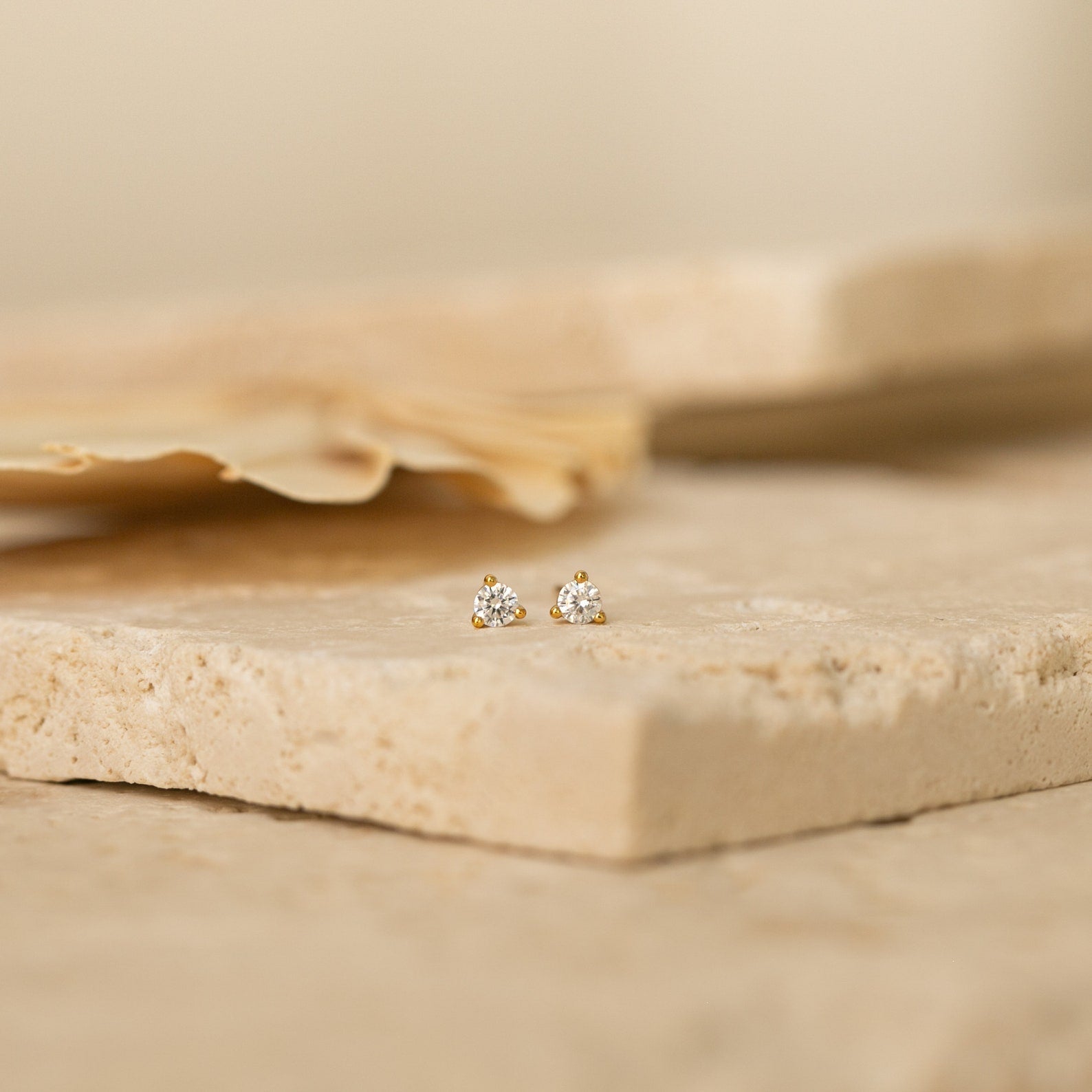 Elena Diamond Studs: Timeless Elegance