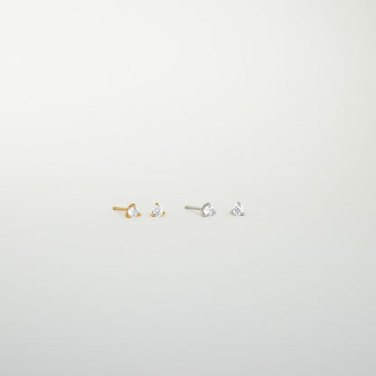 Elena Diamond Studs: Timeless Elegance