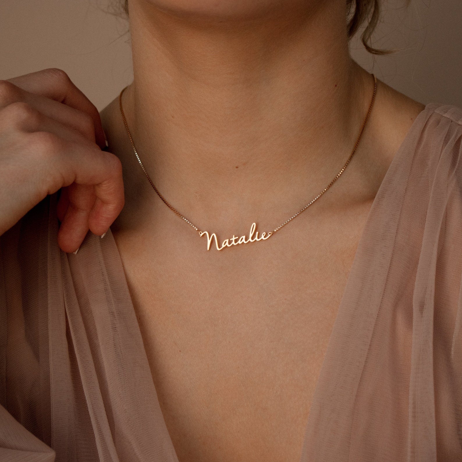 Personalized Elegance: Callie Name Necklace
