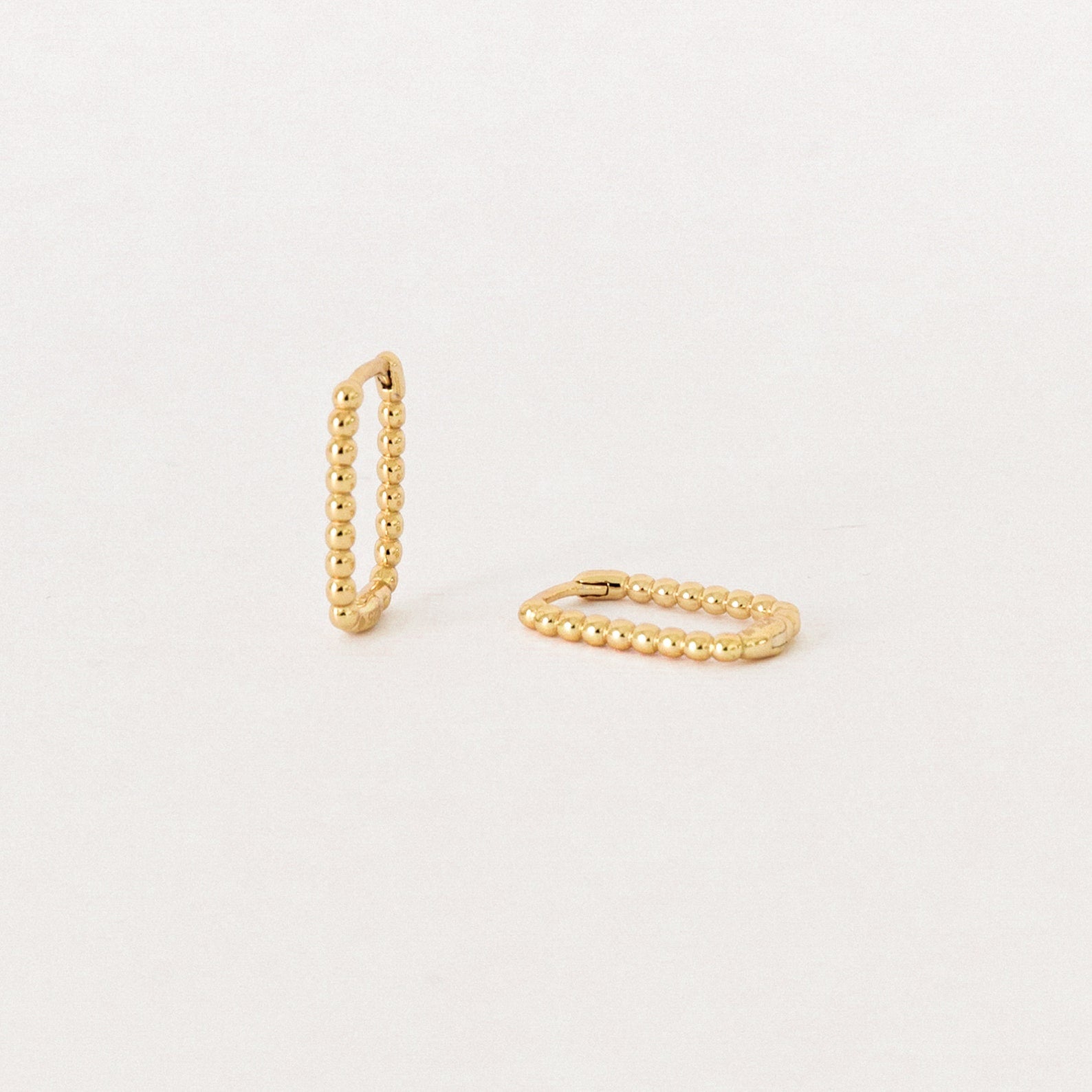Indiana Beaded Hoops