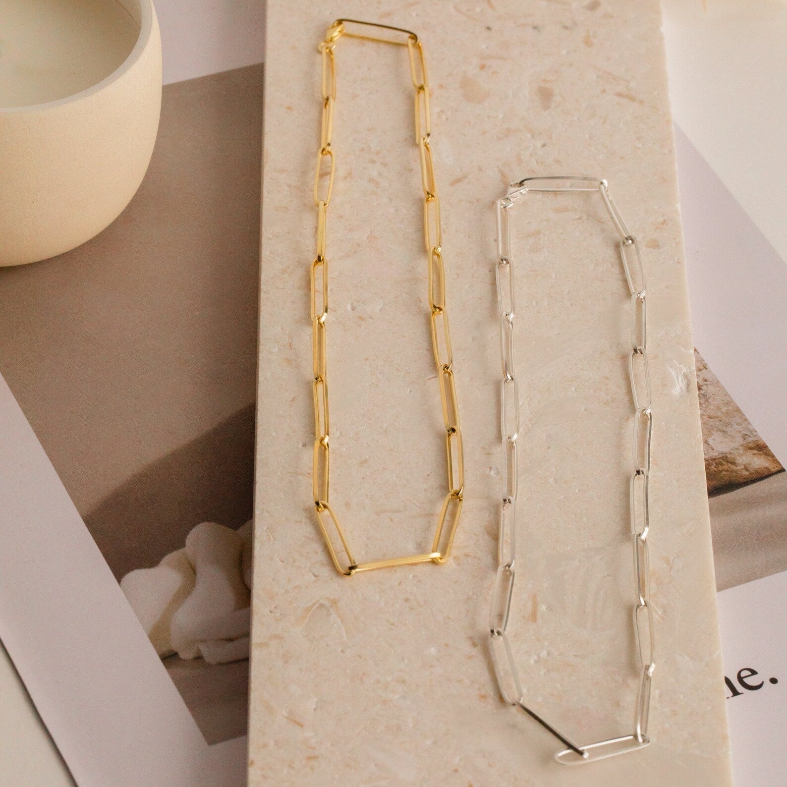 Make a Statement with our Large Link Chain Necklace