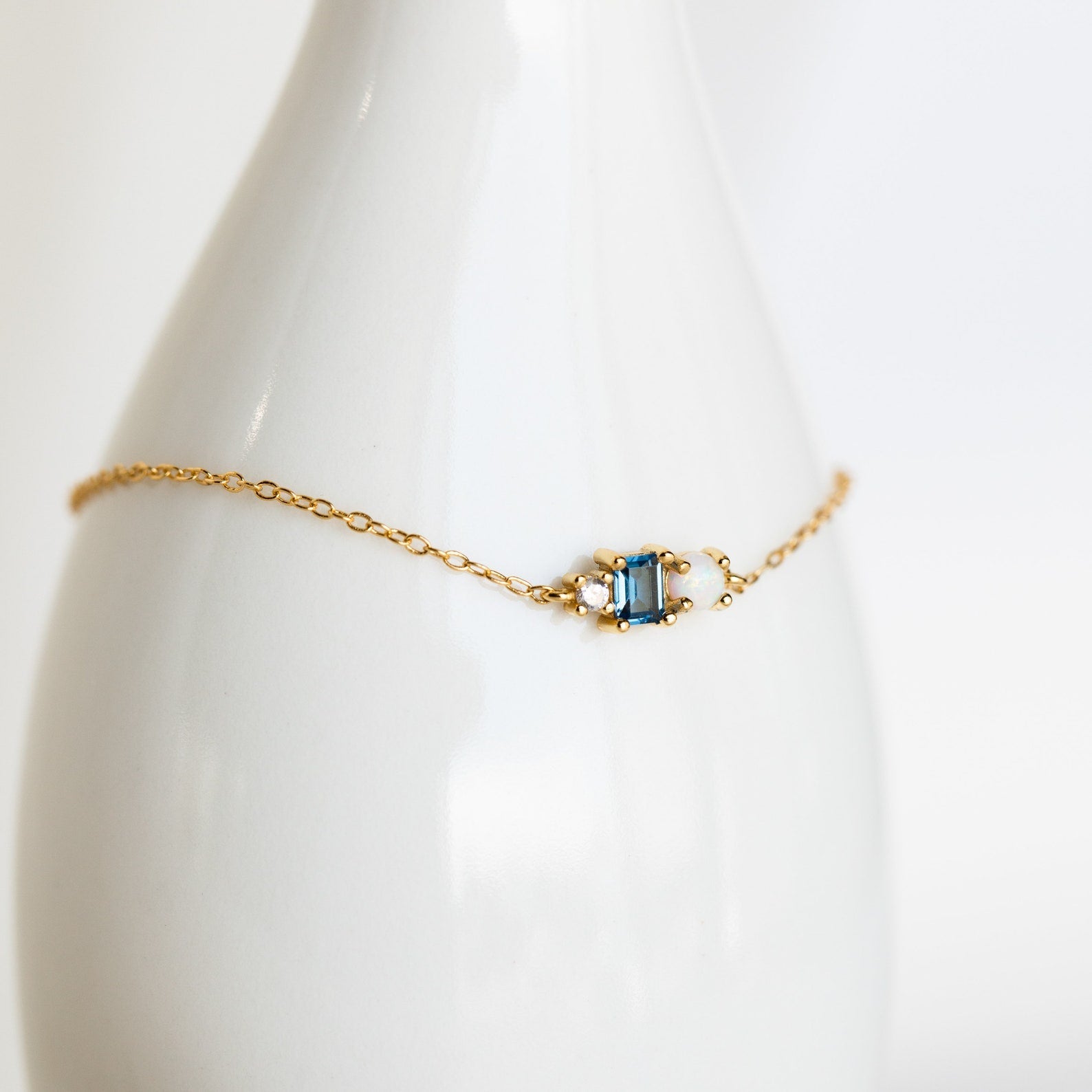 Eloise Gemstone Bracelet 18K Gold