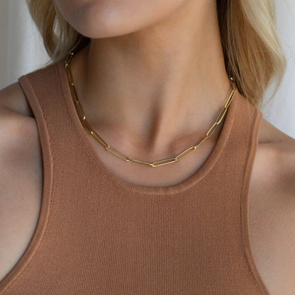 Make a Statement with our Large Link Chain Necklace