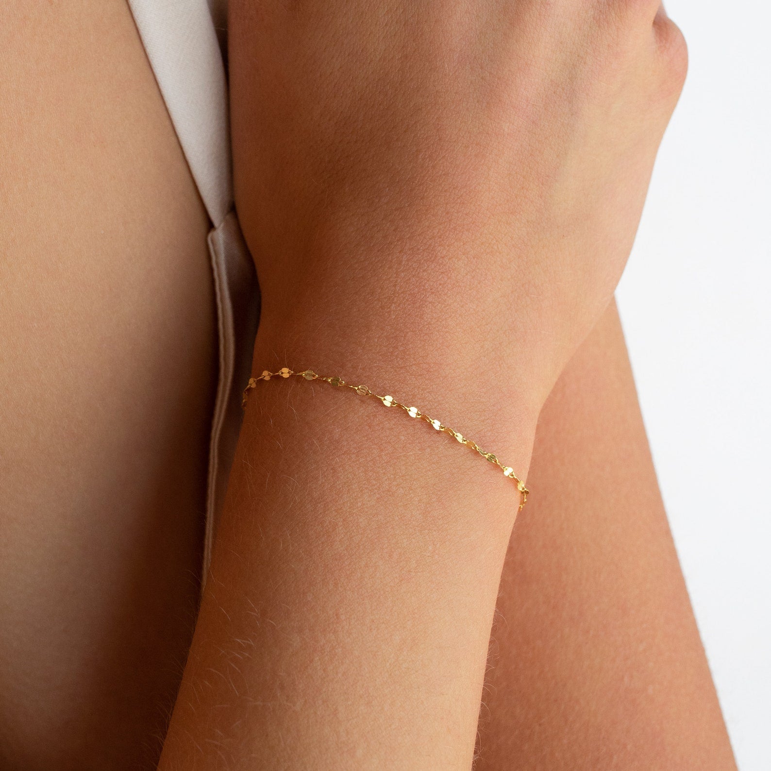 Josephine Chain Bracelet 18K Gold
