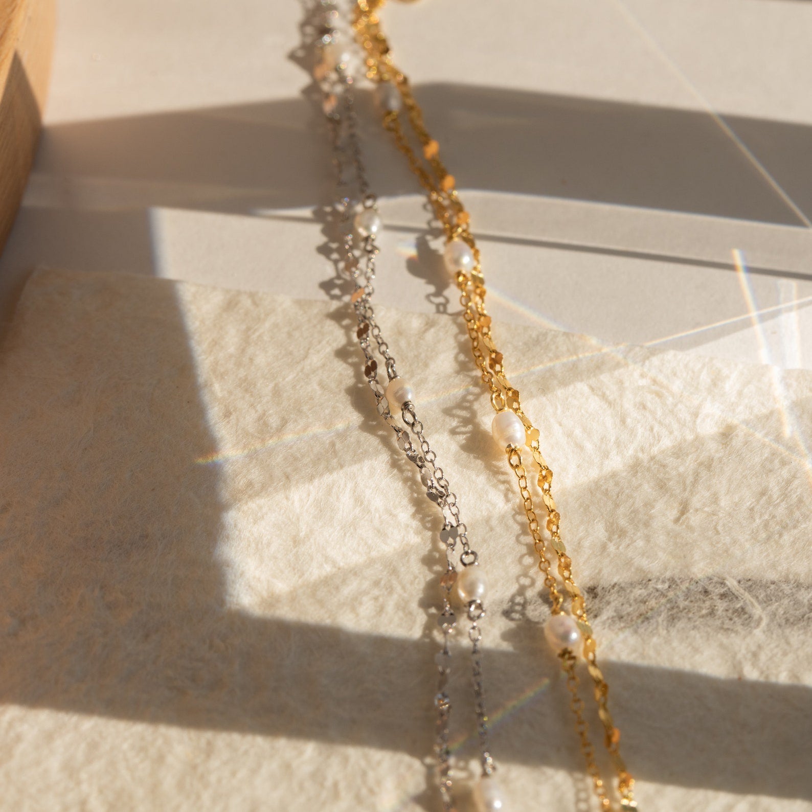Magnolia Pearl Wrap Bracelet Sterling Silver