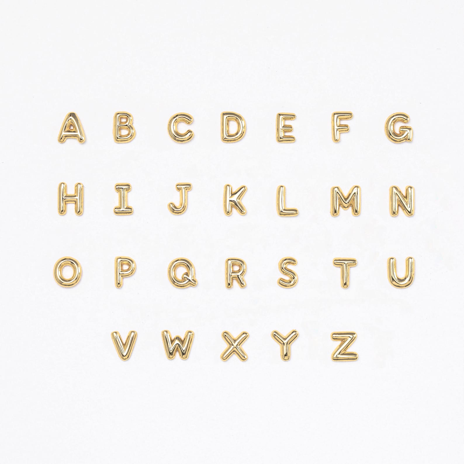 Personalized Elegance: Initial Charm Earrings