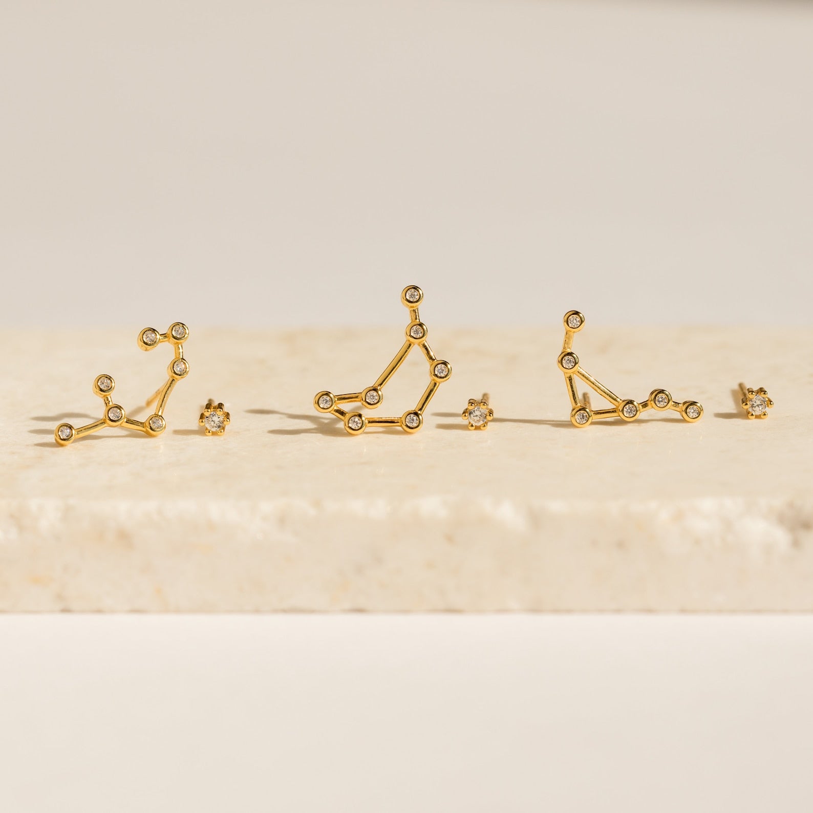 Illuminate Your Style: Constellation Zodiac Earrings