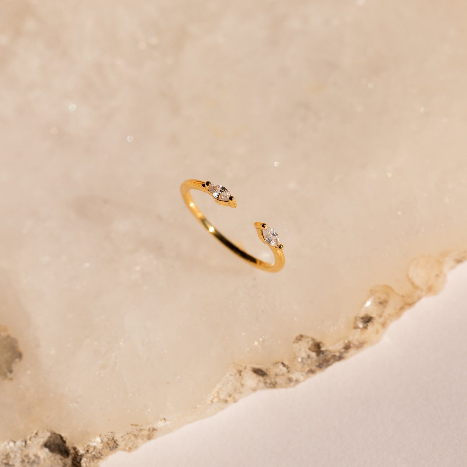 Elevate Your Style with the Celeste Duo Marquise Ring