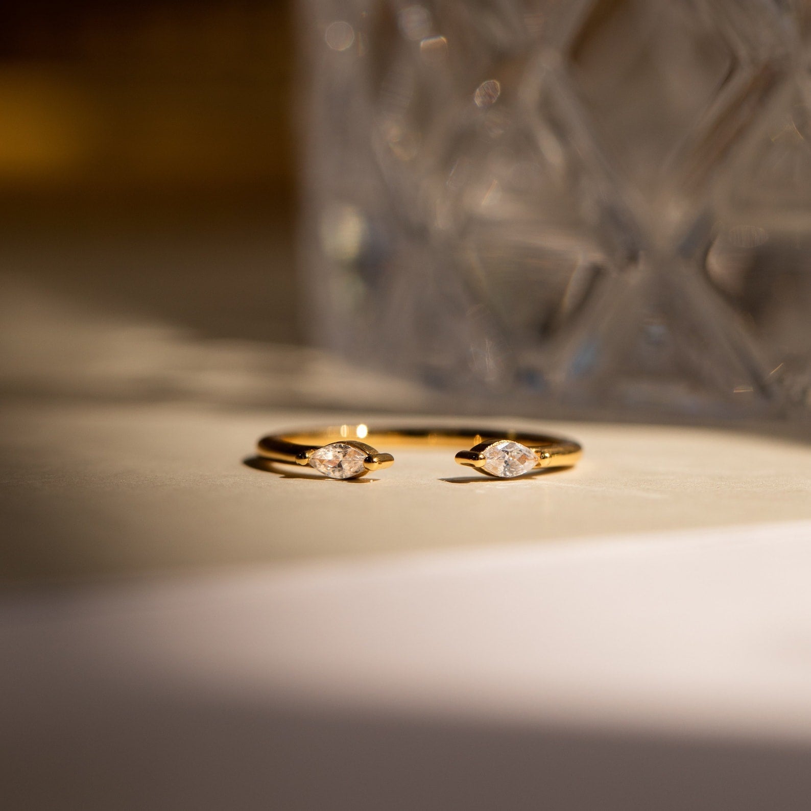 Elevate Your Style with the Celeste Duo Marquise Ring