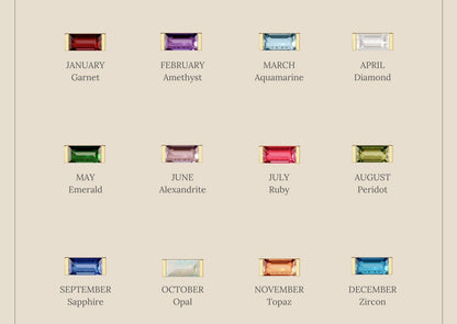 Emery Birthstone Necklace