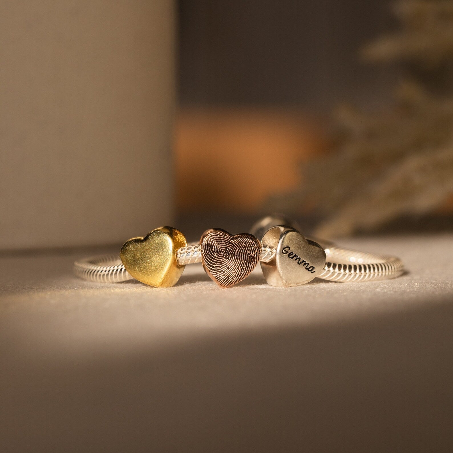 Personalize Your Story: Custom Heart Charm