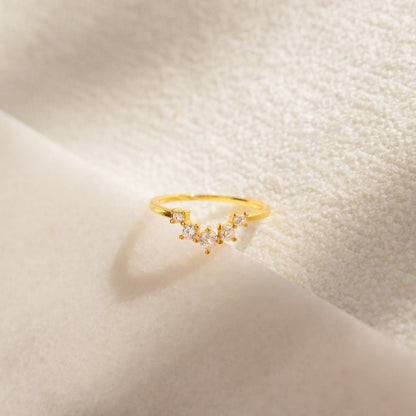 Celebrate Your Love with the Marina Diamond Engagement Ring 18K Gold
