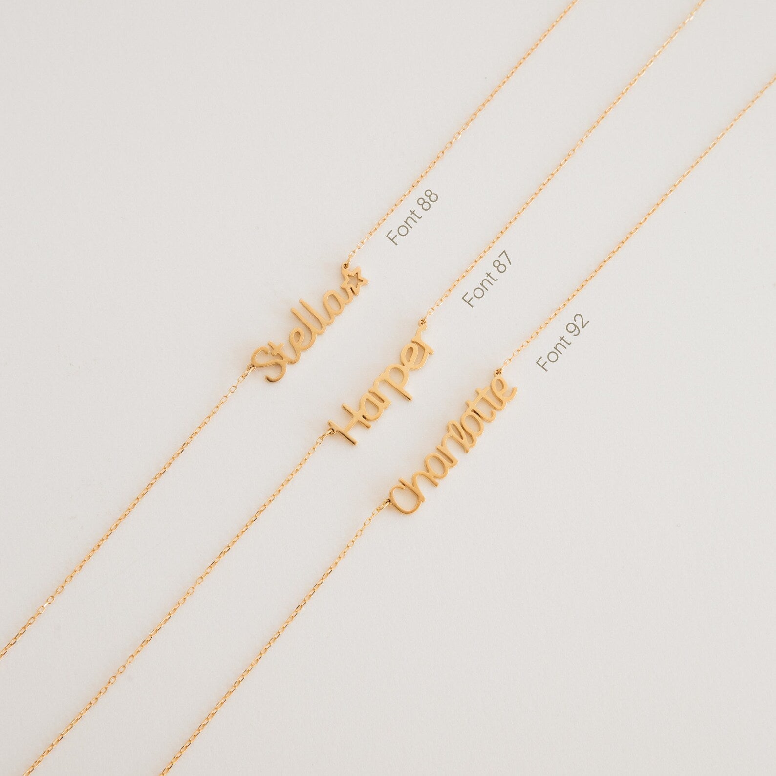 Maine Kid's Name Necklace
