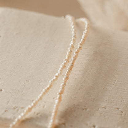Elevate Everyday Elegance: Brinley Pearl Choker Necklace