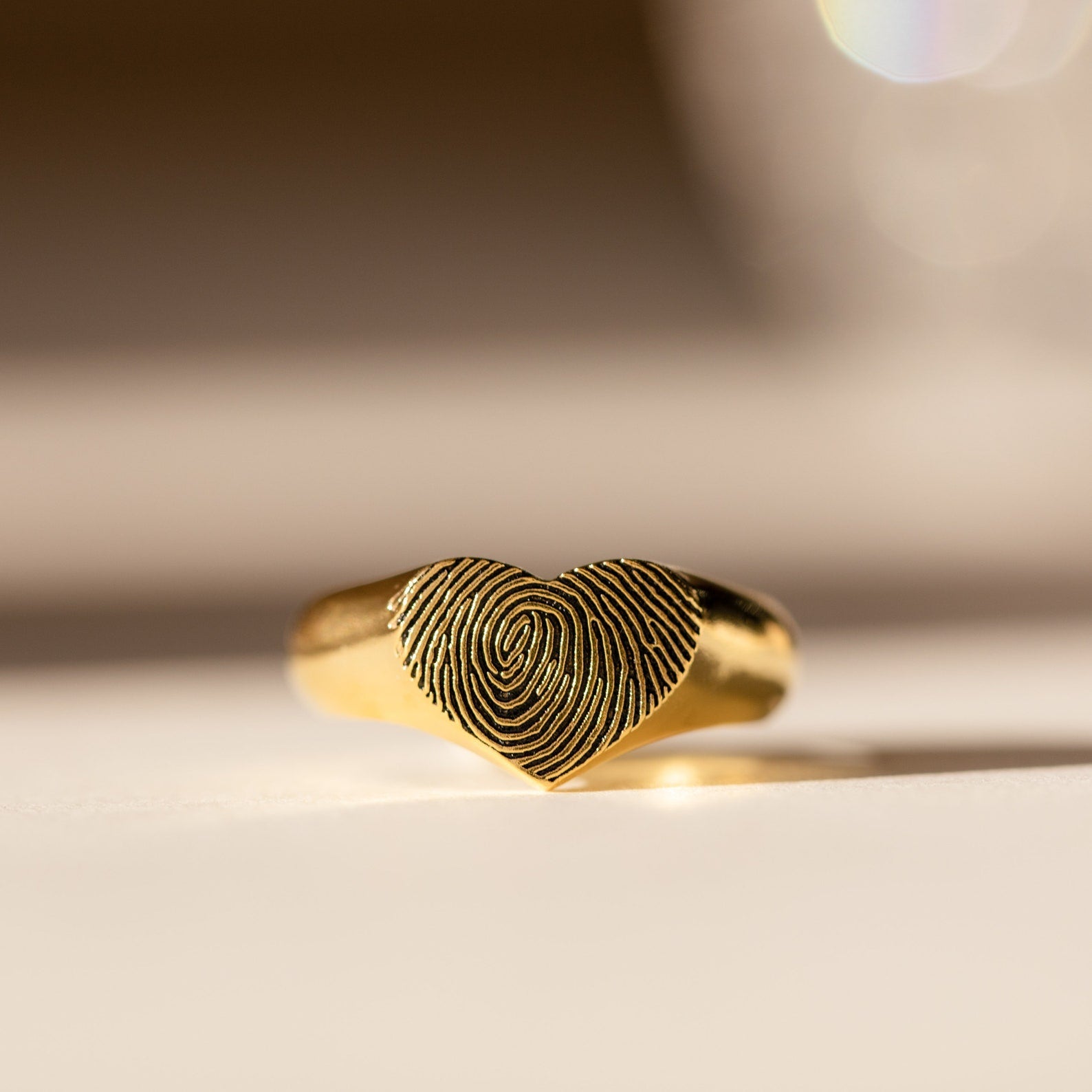 Close to the Heart: Personalized Heart Signet Ring