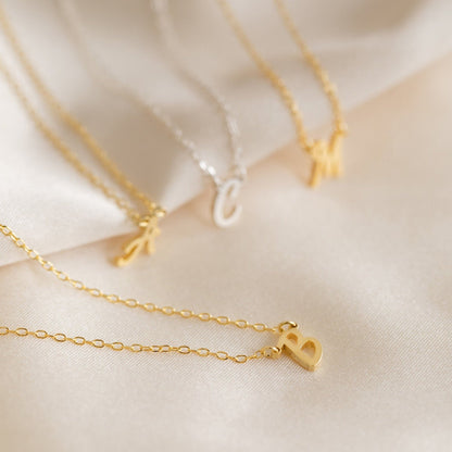 Charming Personalization: Custom Initial Necklace