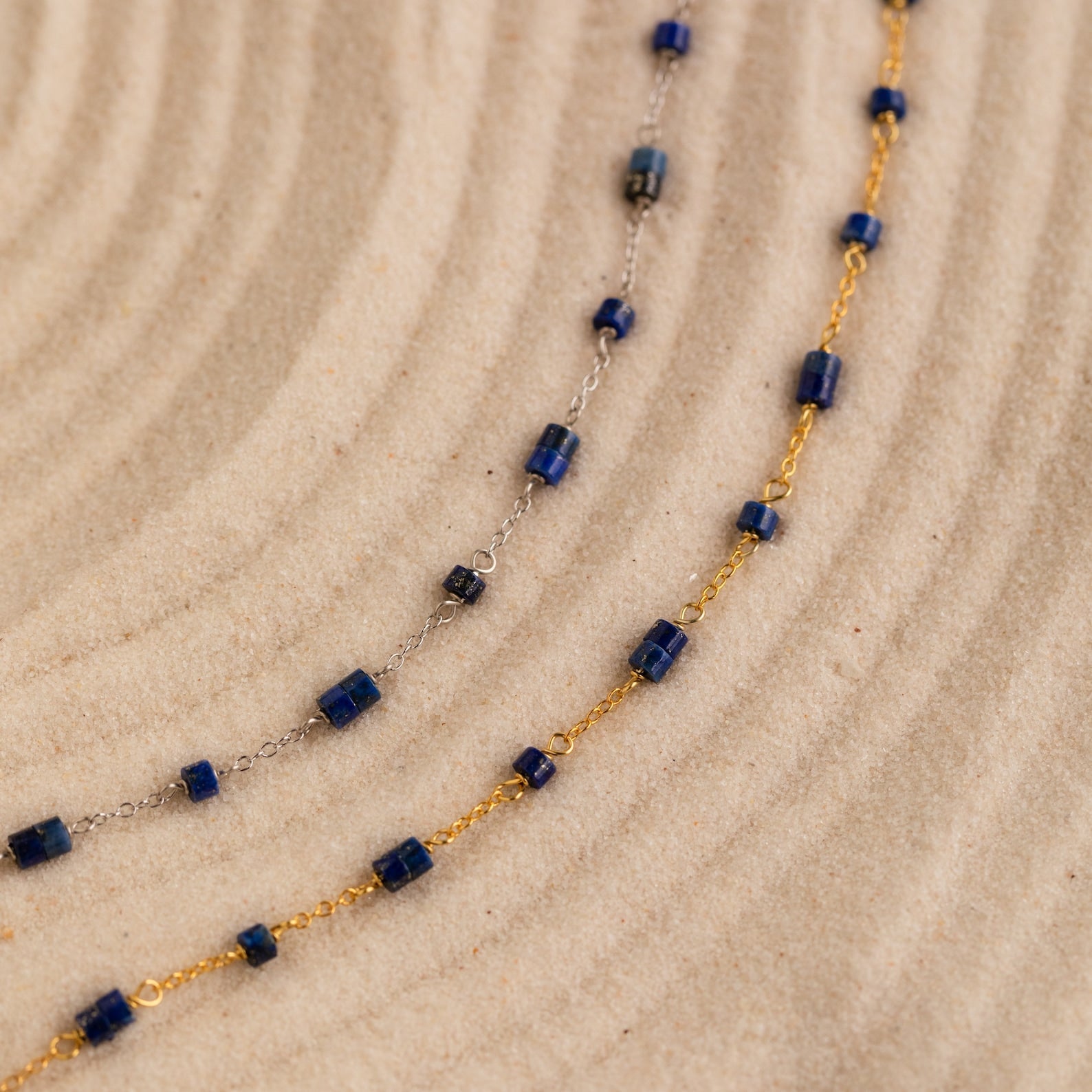 Azul Deep Blue Beaded Bracelet: Embrace Oceanic Elegance