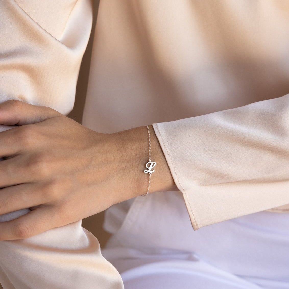 Custom Initial Bracelet: Personalized Elegance
