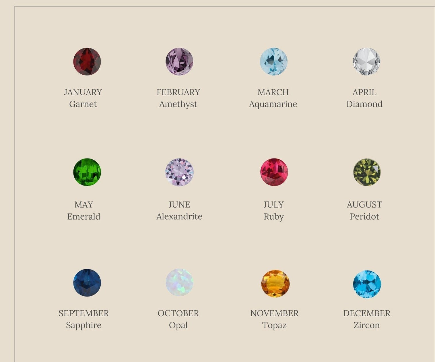 Birthstone Elegance: Dainty Birthstone Drop Earrings