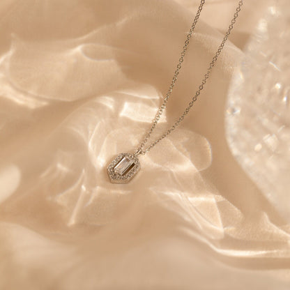 Daydreamer Diamond Necklace Sterling Silver