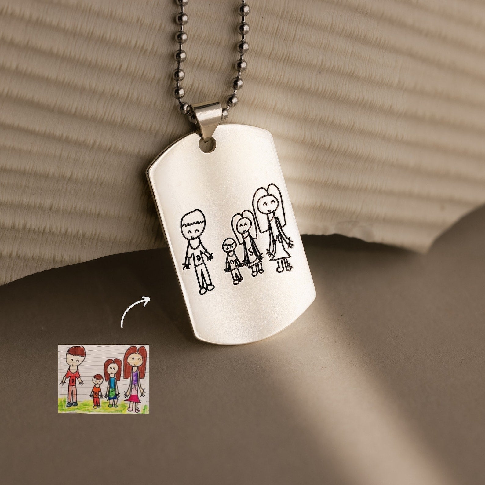 Men's Dog Tag Necklace