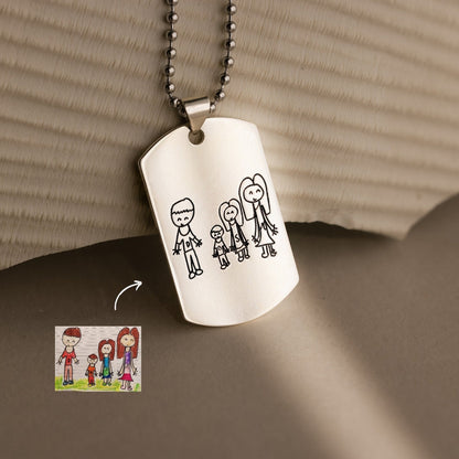 Men's Dog Tag Necklace