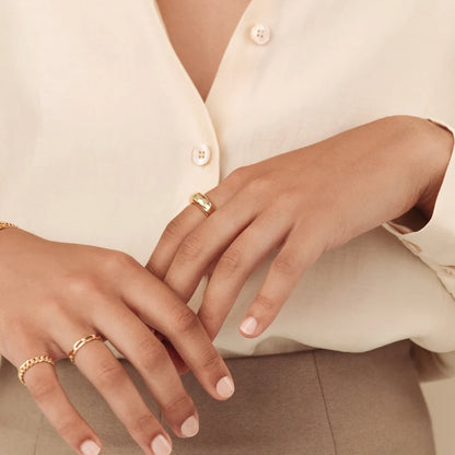 Dome Ring: Bold Simplicity for Everyday Elegance
