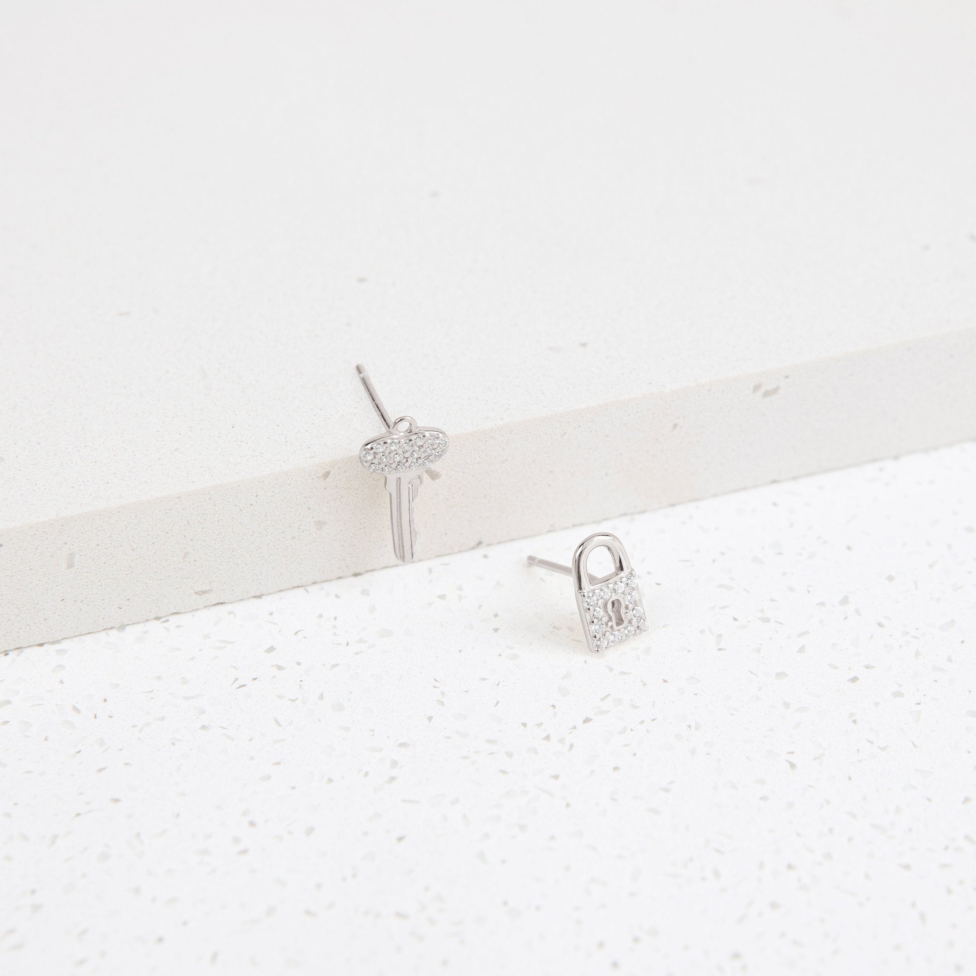 Locke Studs Sterling Silver