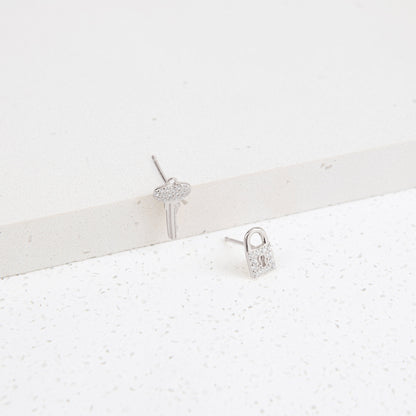 Locke Studs Sterling Silver